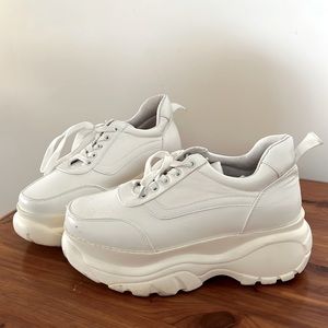 Chunky White Sneakers